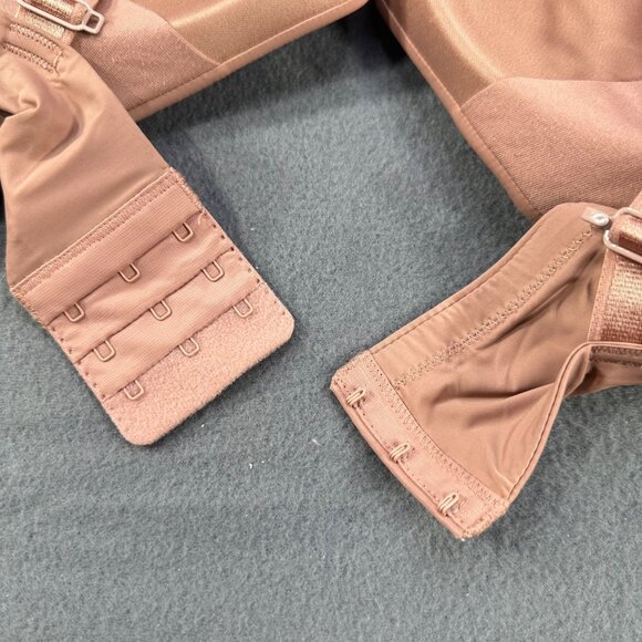 Auden Womens Size 36DD Nursing Bra Lightly Lined Wireless 2 Way Straps Mauve New - Picture 12 of 14